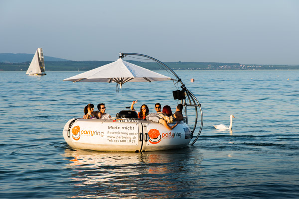 partyring auf dem Bodensee